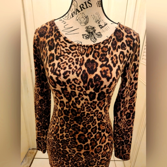 Leopard Mini Dress - Picture 5 of 7